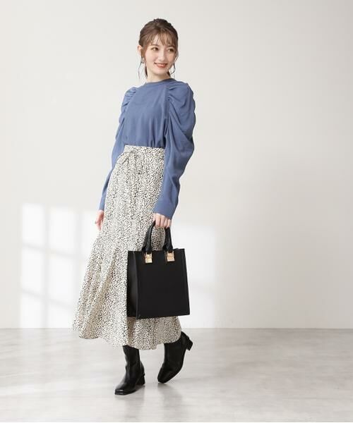 ＊＊N.Natural Beauty Basic / エヌ ナチュラルビューティーベーシック シャツ・ブラウス | バックリボンギャザースリーブブラウス | 詳細2