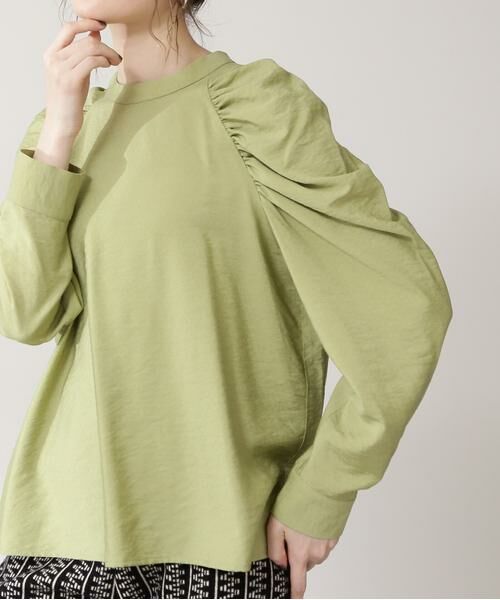 ＊＊N.Natural Beauty Basic / エヌ ナチュラルビューティーベーシック シャツ・ブラウス | バックリボンギャザースリーブブラウス | 詳細15