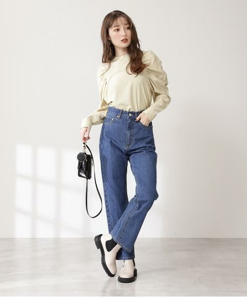 ＊＊N.Natural Beauty Basic / エヌ ナチュラルビューティーベーシック シャツ・ブラウス | バックリボンギャザースリーブブラウス | 詳細19