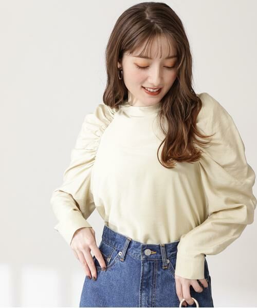 ＊＊N.Natural Beauty Basic / エヌ ナチュラルビューティーベーシック シャツ・ブラウス | バックリボンギャザースリーブブラウス | 詳細20