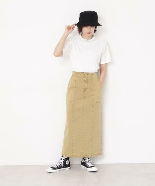 ＊＊N.Natural Beauty Basic / エヌ ナチュラルビューティーベーシック スカート | ライトコットンナロースカート | 詳細10