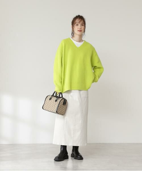 ＊＊N.Natural Beauty Basic / エヌ ナチュラルビューティーベーシック スカート | ライトコットンナロースカート | 詳細24