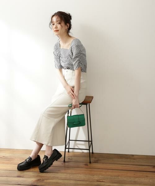 ＊＊N.Natural Beauty Basic / エヌ ナチュラルビューティーベーシック スカート | ライトコットンナロースカート | 詳細15