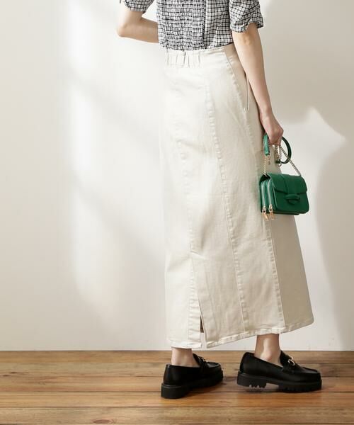 ＊＊N.Natural Beauty Basic / エヌ ナチュラルビューティーベーシック スカート | ライトコットンナロースカート | 詳細17