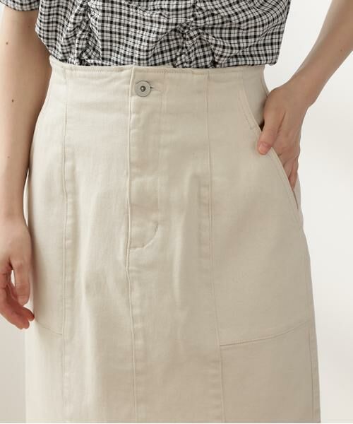 ＊＊N.Natural Beauty Basic / エヌ ナチュラルビューティーベーシック スカート | ライトコットンナロースカート | 詳細19