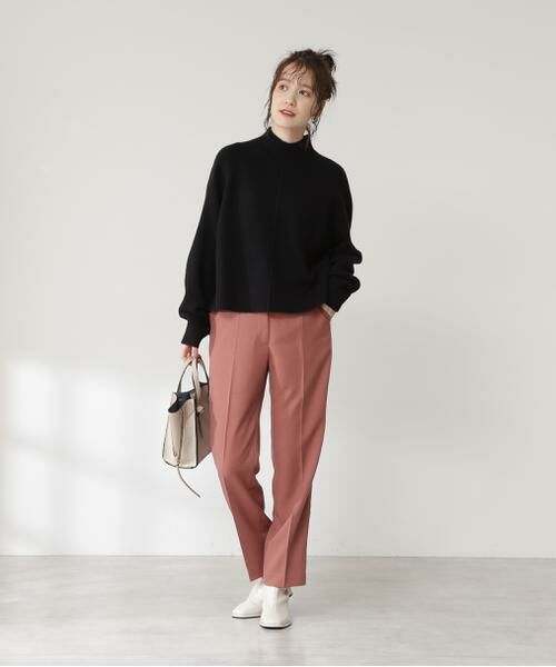 **N.Natural Beauty Basic / エヌ ナチュラルビューティーベーシック パンツ | イージーケアセンタープレスパンツ《S Size Line》 | 詳細7