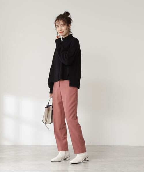 **N.Natural Beauty Basic / エヌ ナチュラルビューティーベーシック パンツ | イージーケアセンタープレスパンツ《S Size Line》 | 詳細8