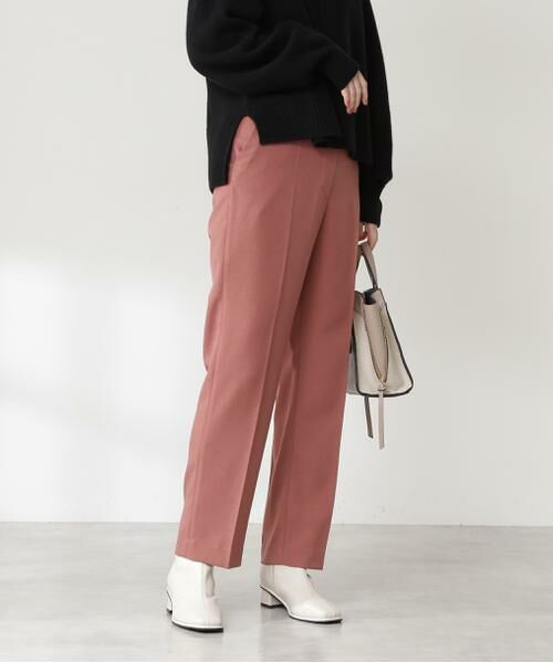 **N.Natural Beauty Basic / エヌ ナチュラルビューティーベーシック パンツ | イージーケアセンタープレスパンツ《S Size Line》 | 詳細9