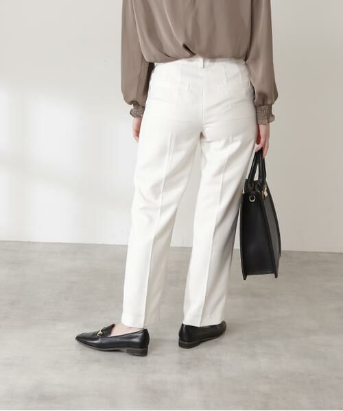 **N.Natural Beauty Basic / エヌ ナチュラルビューティーベーシック パンツ | イージーケアセンタープレスパンツ《S Size Line》 | 詳細14