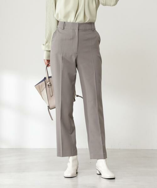 **N.Natural Beauty Basic / エヌ ナチュラルビューティーベーシック パンツ | イージーケアセンタープレスパンツ《S Size Line》 | 詳細19