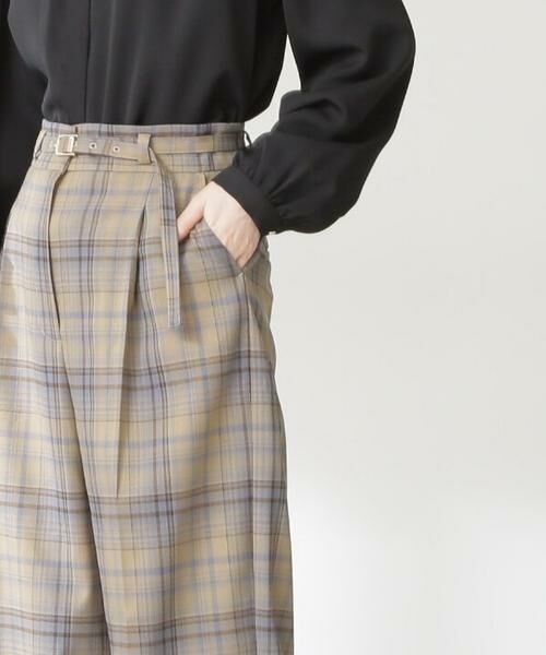 ＊＊N.Natural Beauty Basic / エヌ ナチュラルビューティーベーシック パンツ | イージーケアベルト付ワイドパンツ《S Size Line》 | 詳細19