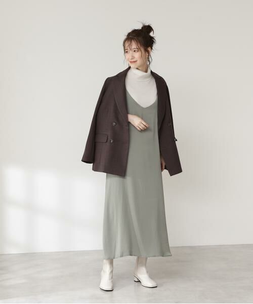 ＊＊N.Natural Beauty Basic / エヌ ナチュラルビューティーベーシック ワンピース | バックリボンキャミワンピース | 詳細6