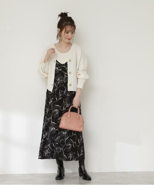 ＊＊N.Natural Beauty Basic / エヌ ナチュラルビューティーベーシック ワンピース | バックリボンキャミワンピース | 詳細15