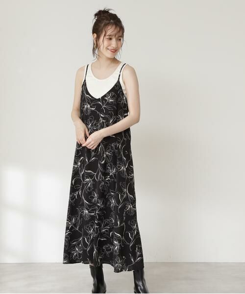 ＊＊N.Natural Beauty Basic / エヌ ナチュラルビューティーベーシック ワンピース | バックリボンキャミワンピース | 詳細17