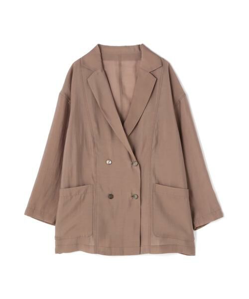 セール】 シアーダブルジャケット （テーラードジャケット）｜＊＊N