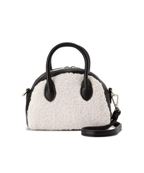 ＊＊N.Natural Beauty Basic / エヌ ナチュラルビューティーベーシック ショルダーバッグ | 2Wayミニボストンショルダーバッグ（ホワイトボア1）