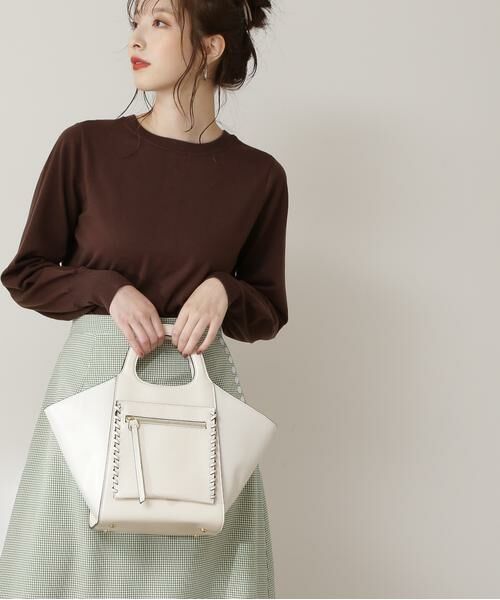 ＊＊N.Natural Beauty Basic / エヌ ナチュラルビューティーベーシック ショルダーバッグ | くり手ハンドル2Wayショルダーバッグ | 詳細2