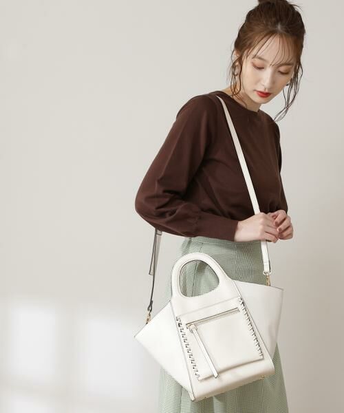 ＊＊N.Natural Beauty Basic / エヌ ナチュラルビューティーベーシック ショルダーバッグ | くり手ハンドル2Wayショルダーバッグ | 詳細4