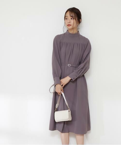 ＊＊N.Natural Beauty Basic / エヌ ナチュラルビューティーベーシック ワンピース | ウエストマークギャザーワンピース | 詳細14
