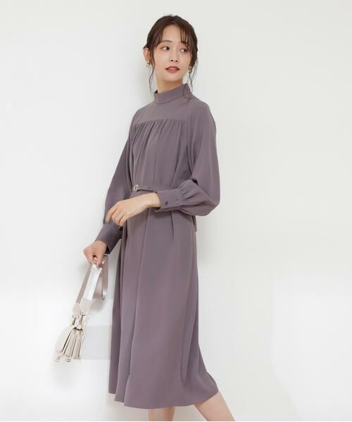 ＊＊N.Natural Beauty Basic / エヌ ナチュラルビューティーベーシック ワンピース | ウエストマークギャザーワンピース | 詳細15