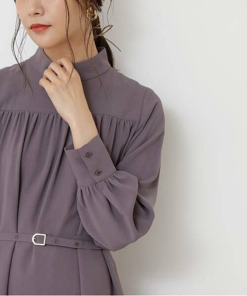 ＊＊N.Natural Beauty Basic / エヌ ナチュラルビューティーベーシック ワンピース | ウエストマークギャザーワンピース | 詳細17