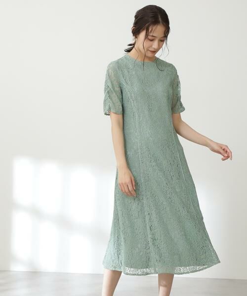 ナローレースワンピース ワンピース N Natural Beauty Basic エヌ ナチュラルビューティーベーシック ファッション通販 タカシマヤファッションスクエア