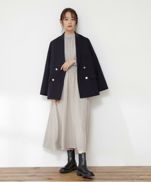ダブルブレストテーラードジャケット《S Size Line》 （テーラード