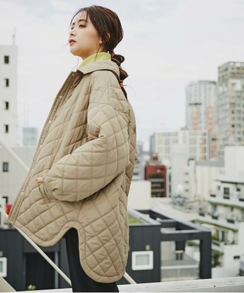 ＊＊N.Natural Beauty Basic / エヌ ナチュラルビューティーベーシック ブルゾン | キルティングCPOジャケット | 詳細2