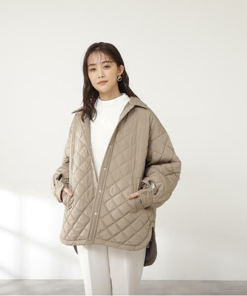 ＊＊N.Natural Beauty Basic / エヌ ナチュラルビューティーベーシック ブルゾン | キルティングCPOジャケット | 詳細6