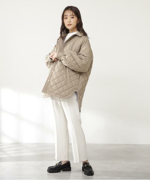 ＊＊N.Natural Beauty Basic / エヌ ナチュラルビューティーベーシック ブルゾン | キルティングCPOジャケット | 詳細7