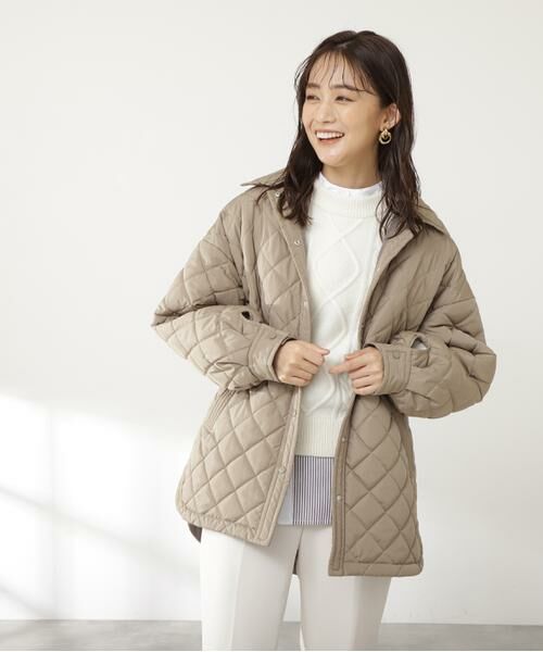 ＊＊N.Natural Beauty Basic / エヌ ナチュラルビューティーベーシック ブルゾン | キルティングCPOジャケット | 詳細9