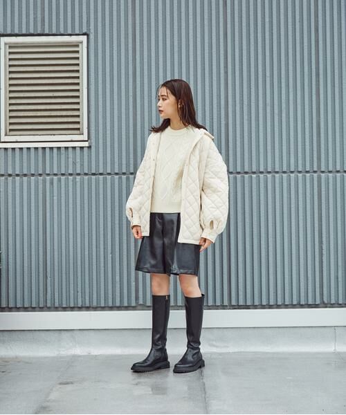 ＊＊N.Natural Beauty Basic / エヌ ナチュラルビューティーベーシック ブルゾン | キルティングCPOジャケット | 詳細13