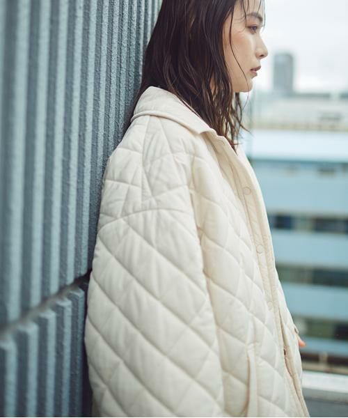 ＊＊N.Natural Beauty Basic / エヌ ナチュラルビューティーベーシック ブルゾン | キルティングCPOジャケット | 詳細16