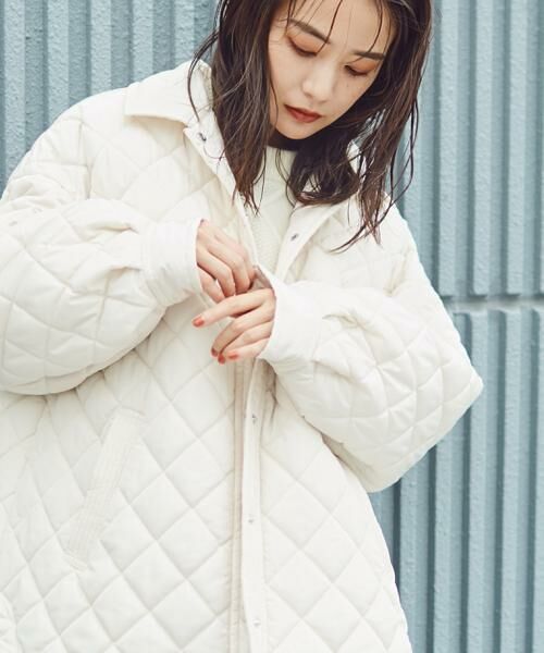 ＊＊N.Natural Beauty Basic / エヌ ナチュラルビューティーベーシック ブルゾン | キルティングCPOジャケット | 詳細17