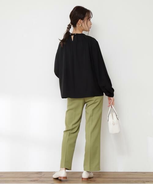 ＊＊N.Natural Beauty Basic / エヌ ナチュラルビューティーベーシック シャツ・ブラウス | ギャザークルーネックブラウス | 詳細17