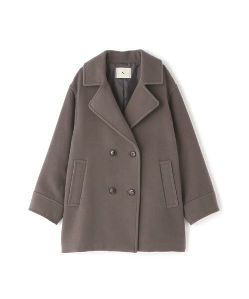 定価160000円以上のコートが新品同等でリーズナブルでの出品となります。 セール】 ビッグカラーダブルミディコート《S Size Line