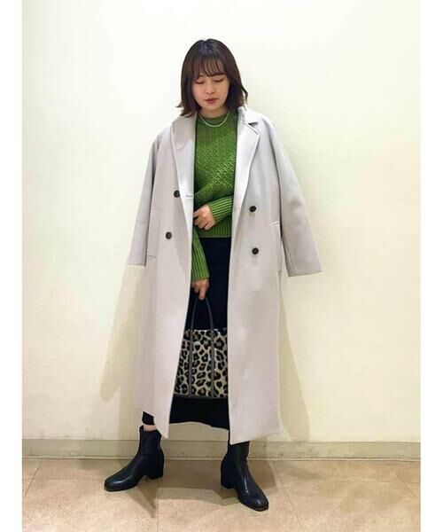 ＊＊N.Natural Beauty Basic / エヌ ナチュラルビューティーベーシック アウター | ハミルトン　ダブルチェスターロングコート《S Size Line》 | 詳細16