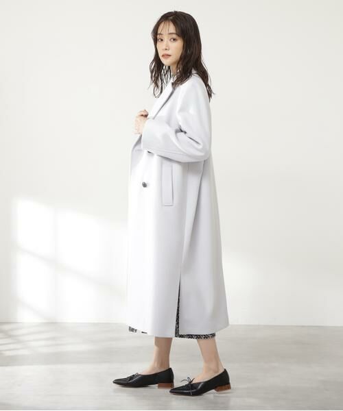 ＊＊N.Natural Beauty Basic / エヌ ナチュラルビューティーベーシック アウター | ハミルトン　ダブルチェスターロングコート《S Size Line》 | 詳細12