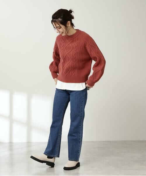 ＊＊N.Natural Beauty Basic / エヌ ナチュラルビューティーベーシック ニット・セーター | ハミルトン　プルオーバーニット | 詳細2