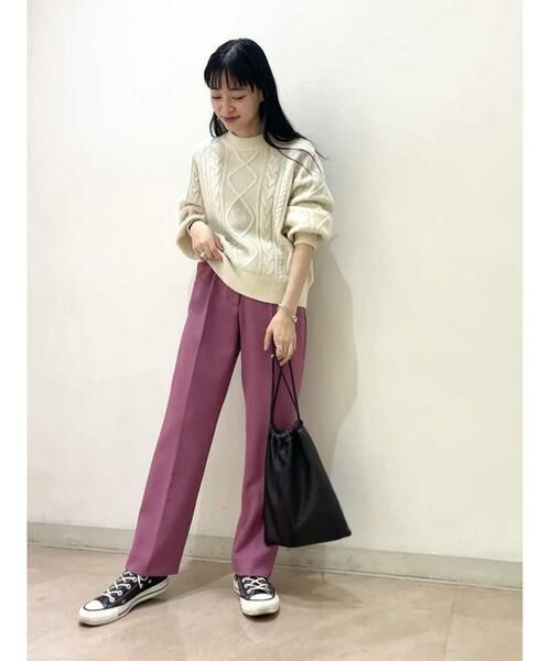 ＊＊N.Natural Beauty Basic / エヌ ナチュラルビューティーベーシック ニット・セーター | ハミルトン　プルオーバーニット | 詳細10