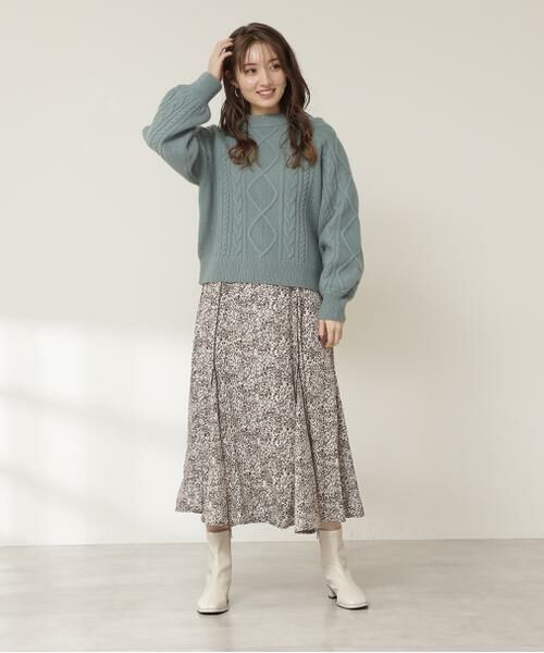 ＊＊N.Natural Beauty Basic / エヌ ナチュラルビューティーベーシック ニット・セーター | ハミルトン　プルオーバーニット | 詳細23