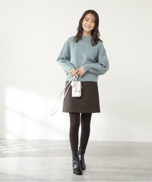 ＊＊N.Natural Beauty Basic / エヌ ナチュラルビューティーベーシック ニット・セーター | ハミルトン　プルオーバーニット | 詳細25