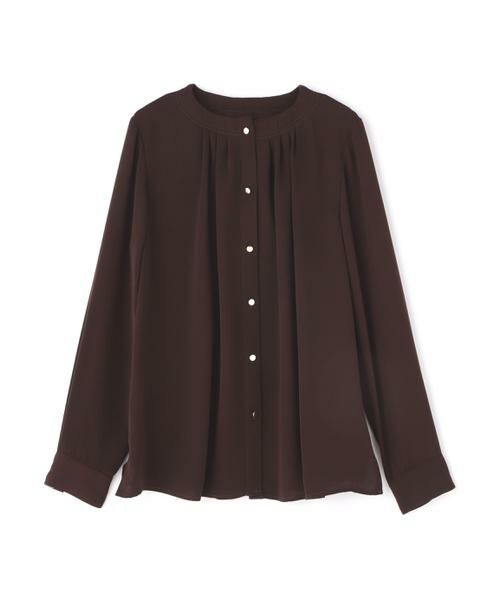 ＊＊N.Natural Beauty Basic / エヌ ナチュラルビューティーベーシック シャツ・ブラウス | タッキングネックブラウス | 詳細15