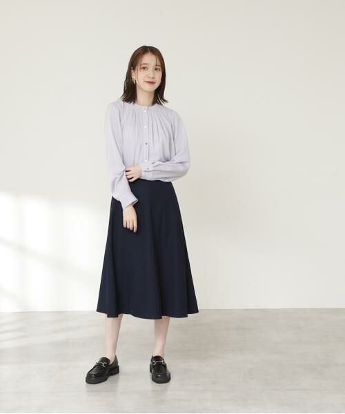 ＊＊N.Natural Beauty Basic / エヌ ナチュラルビューティーベーシック シャツ・ブラウス | タッキングネックブラウス | 詳細22