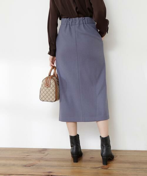**N.Natural Beauty Basic / エヌ ナチュラルビューティーベーシック スカート | フロントスリットタイトスカート《S Size Line》 | 詳細5