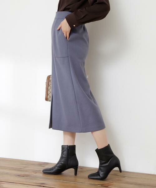 **N.Natural Beauty Basic / エヌ ナチュラルビューティーベーシック スカート | フロントスリットタイトスカート《S Size Line》 | 詳細6