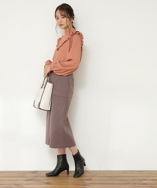 **N.Natural Beauty Basic / エヌ ナチュラルビューティーベーシック スカート | フロントスリットタイトスカート《S Size Line》 | 詳細17