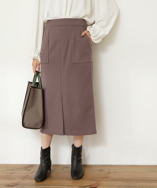 **N.Natural Beauty Basic / エヌ ナチュラルビューティーベーシック スカート | フロントスリットタイトスカート《S Size Line》 | 詳細19