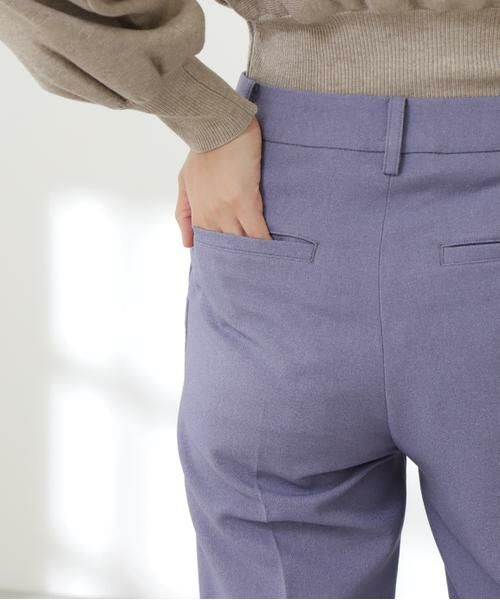 **N.Natural Beauty Basic / エヌ ナチュラルビューティーベーシック パンツ | センタープレスポケットフレアパンツ《S Size Line》 | 詳細7