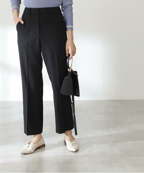 **N.Natural Beauty Basic / エヌ ナチュラルビューティーベーシック パンツ | センタープレスポケットフレアパンツ《S Size Line》 | 詳細19